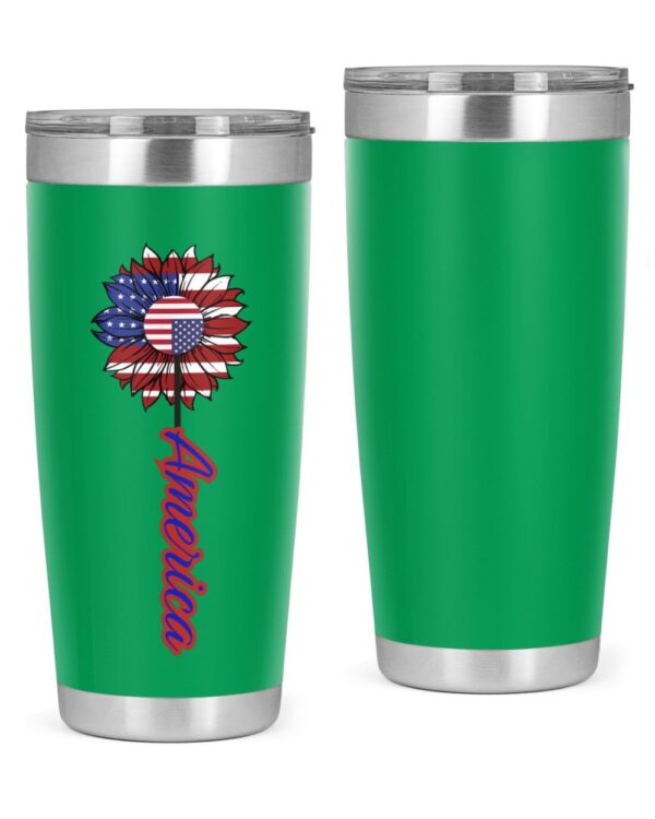 American Flag American Flag Graphic 4th of July Tumbler