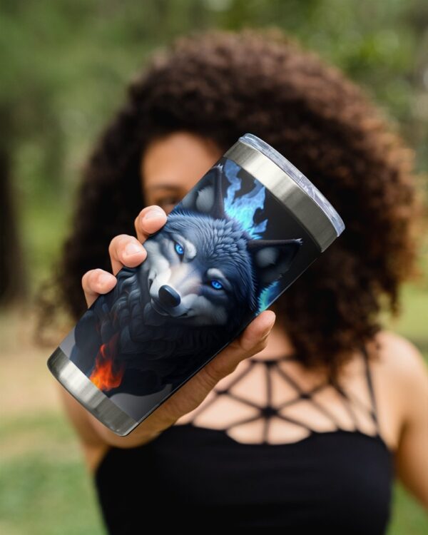 Beautiful Wolf Tumbler 4